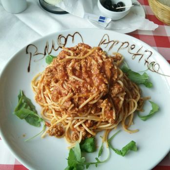 La Piazza - Riesige Portion leckerste Bolognese :) - Italian Near Me - Greifswald, MV