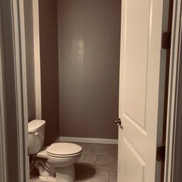 Bathrooms, bedrooms and accent walls.