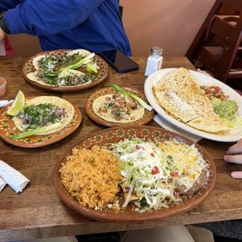Taqueria Los Magueyes - Multiple items. Asada taco street tacos, beef cheek taco, shredded beef crunchy taco, carne asada quesadilla and cheese enchilada plate - Mexican Near Me - Wasilla, Alaska Taqueria Los Magueyes - Multiple items. Asada taco street tacos, beef cheek taco, shredded beef crunchy taco, carne asada quesadilla and cheese enchilada plate - Mexican Near Me - Wasilla, Alaska