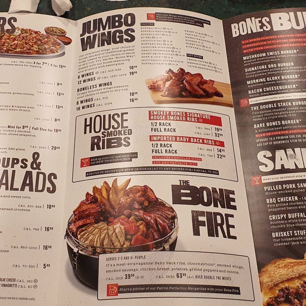 Smokey Bones Cheektowaga - The menu at Smokey Bones pt.1 - Barbeque Near Me - Cheektowaga, New York Smokey Bones Cheektowaga - The menu at Smokey Bones pt.1 - Barbeque Near Me - Cheektowaga, New York