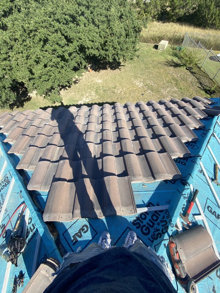 Slide of Angel's Roof Repairs