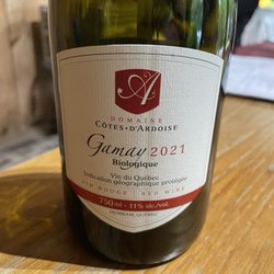 Domaine des Côtes d'Ardoise - Red wine