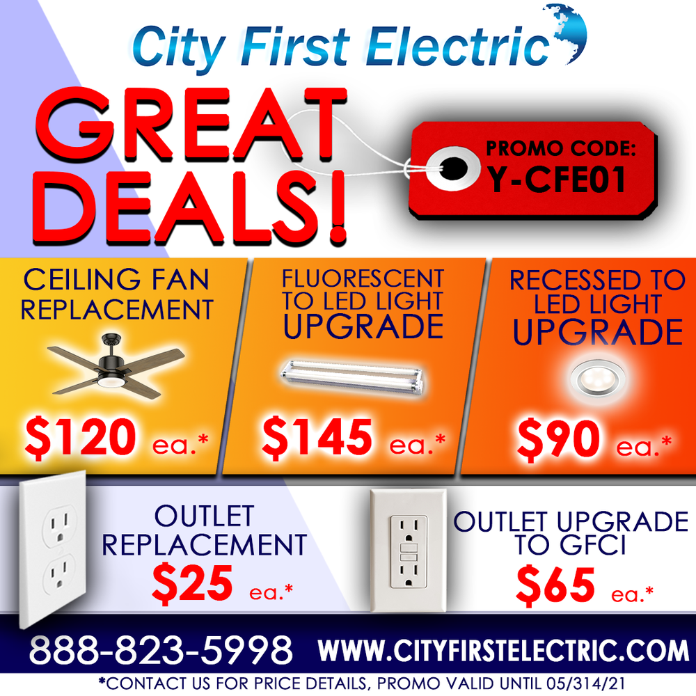 Slide of City First Electric