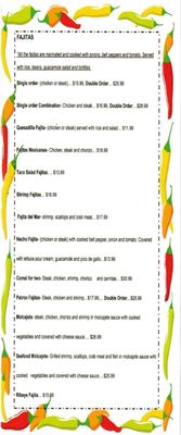 Menu photo 6 El Patron Mexican Kitchen II Wilmington, IL Menu photo 6 El Patron Mexican Kitchen II Wilmington, IL