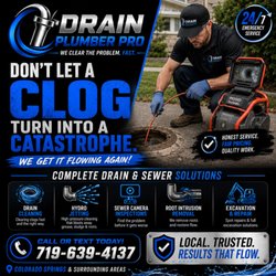 Drain Plumber Pro - Sewer camera inspection Colorado Springs