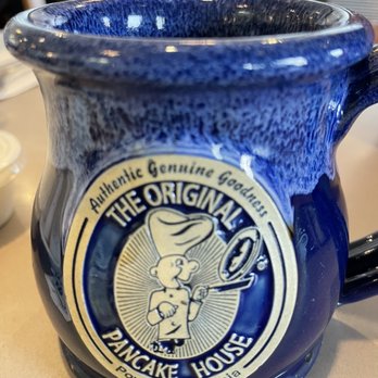 The Original Pancake House - Cup of their smoothly blended signature coffee in a branded mug - Juice Bars & Smoothies Near Me - Poway, California The Original Pancake House - Cup of their smoothly blended signature coffee in a branded mug - Juice Bars & Smoothies Near Me - Poway, California