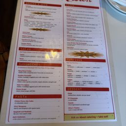 Menu Menu