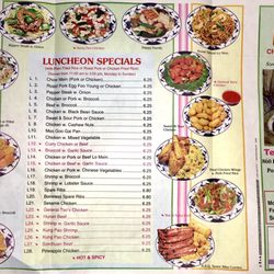 Panda Chinese Restaurant - Lunch specials