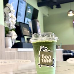 Pandan Matcha Latte
