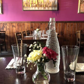 Nur Thai - Table display. Glass jar for a table. - Thai Near Me - Park, New York Nur Thai - Table display. Glass jar for a table. - Thai Near Me - Park, New York