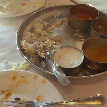 All India Cafe - Chicken Tikka Masala Lunch - Indian Near Me - Pasadena, California