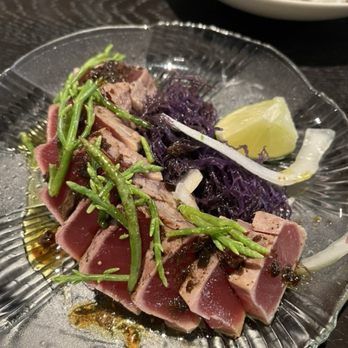 Little Plum - Ahi Tataki - Asian Fusion Near Me - Honolulu, Hawaii Little Plum - Ahi Tataki - Asian Fusion Near Me - Honolulu, Hawaii