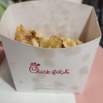 Chick-fil-A - Waffle fries...barely any in there! - Fast Food Near Me - Loveland, Colorado Chick-fil-A - Waffle fries...barely any in there! - Fast Food Near Me - Loveland, Colorado