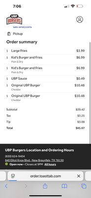 Menu photo 5 UBP Burger New Braunfels, TX Menu photo 5 UBP Burger New Braunfels, TX