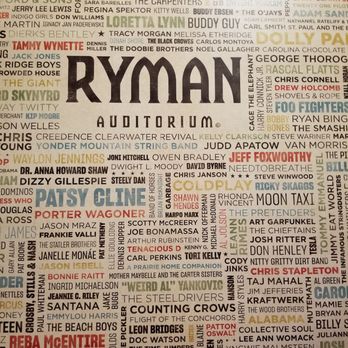 Ryman Auditorium - Music Venues Near Me - Nashville, Tennessee