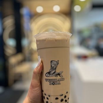 Wushiland Boba - Roasted oolong milk tea with boba - Bubble Tea Near Me - Cerritos, California Wushiland Boba - Roasted oolong milk tea with boba - Bubble Tea Near Me - Cerritos, California