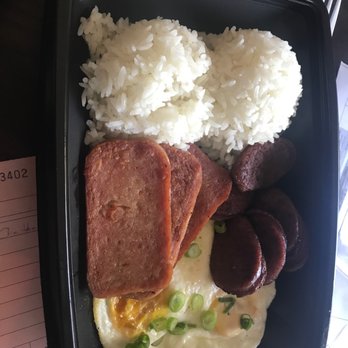 Loco Ono - Hawaiian Breakfast (SpamPortuguese Sausage) - Hawaiian Near Me - Sparks, Nevada Loco Ono - Hawaiian Breakfast (SpamPortuguese Sausage) - Hawaiian Near Me - Sparks, Nevada