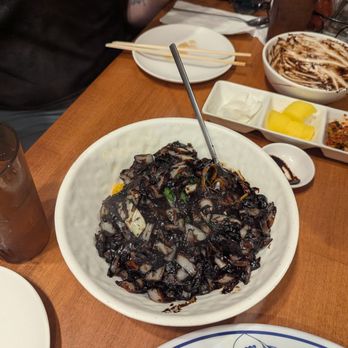 Hainan - Thick Black Bean Sauce Noodle with beef - Chinese Near Me - Flushing, New York