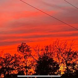 Fox’s Lodge and Marina - Sunsets are wild like fire