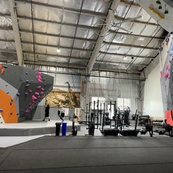 The Pad Climbing - Back gym area