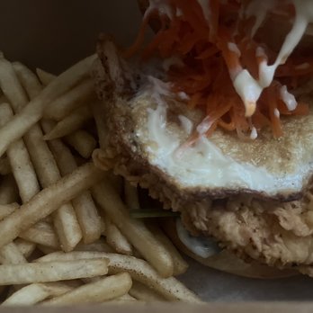 Brew Memories - Fried Buttermilk Chicken Sandwich - Coffee & Tea Near Me - Brooklyn, New York Brew Memories - Fried Buttermilk Chicken Sandwich - Coffee & Tea Near Me - Brooklyn, New York