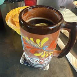 La Bamba Restaurant and Cantina - These are the best beer mugs I have ever been served. They are freezing cold and huge. You gotta try the large beer.