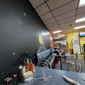 Cosmic Omelet - the interior of a diner - Breakfast & Brunch Near Me - Manchester, Connecticut