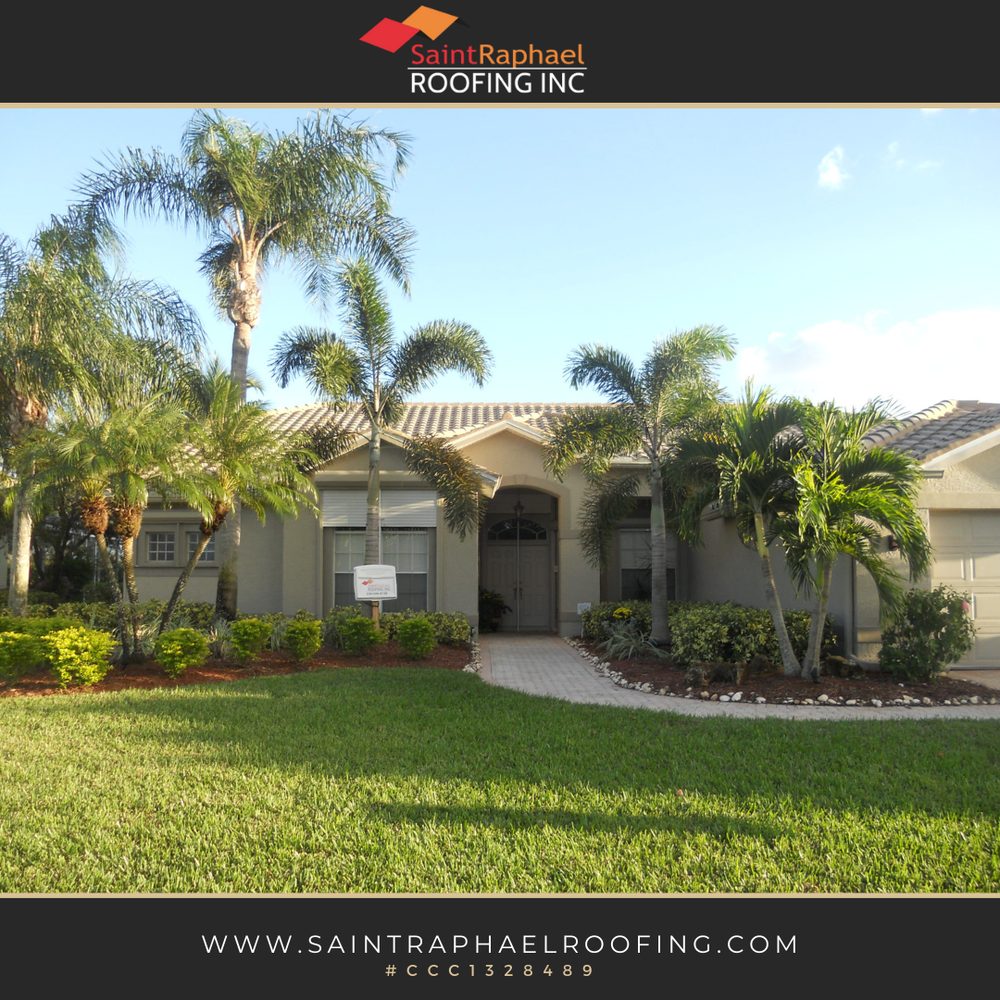 Slide of Saint Raphael Roofing