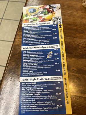 Menu photo 2 Mediterranean Sandwich Co Mobile, AL Menu photo 2 Mediterranean Sandwich Co Mobile, AL
