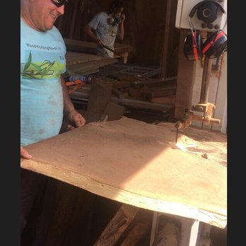 Wood Working Hawaii - Kini sawing down my chosen slab. - Furniture Stores Near Me - Waimanalo, Hawaii Wood Working Hawaii - Kini sawing down my chosen slab. - Furniture Stores Near Me - Waimanalo, Hawaii