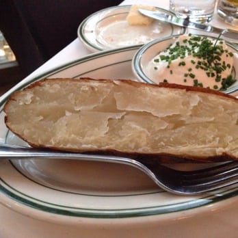 Wolfgang's Steakhouse - Baked potato half portion, HUGE! - Steakhouses Near Me - Honolulu, Hawaii Wolfgang's Steakhouse - Baked potato half portion, HUGE! - Steakhouses Near Me - Honolulu, Hawaii