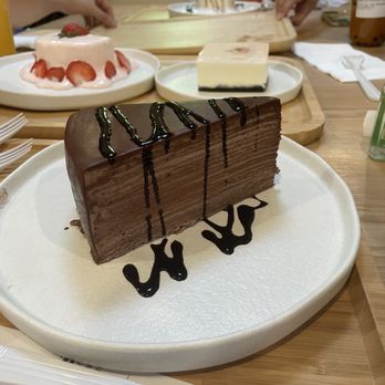 Kyo Matcha - Chocolate Crepe Cake - Desserts Near Me - Pittsburgh, Pennsylvania