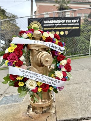 The Golden Fire Hydrant by null