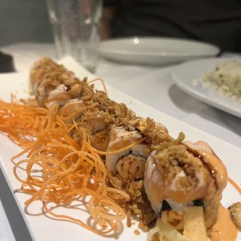 Dagim Restaurant - BBQ SALMON ROLL - Bars Near Me - Great Neck, New York