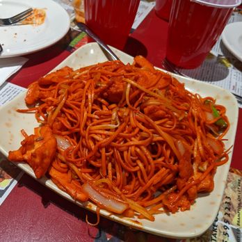 Hakka No.1 - a plate of noodles and carrots - Chinese Near Me - Brampton, Ontario Hakka No.1 - a plate of noodles and carrots - Chinese Near Me - Brampton, Ontario