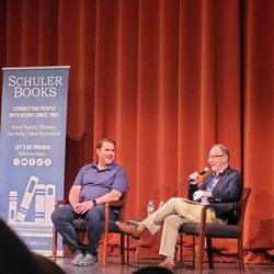 The Berman Center for the Performing Arts - Nicholas Sparks and journalist Neal Rubin