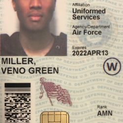 ZAGG Topanga - Satisfied customer: A1C VENO GREEN MILLER USAF