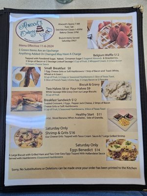 Menu photo 4 Atwood's Bakery Alexandria, LA