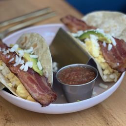 Bacon Breakfast Taco