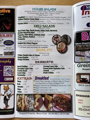 Menu photo 1 Mike's Other Place Deli & Dogs Hernando, FL Menu photo 1 Mike's Other Place Deli & Dogs Hernando, FL