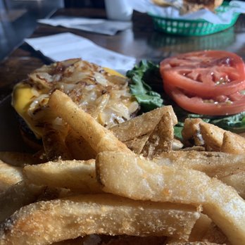 The Pour Haus - Hous burger and fries. - Bars Near Me - Tell City, Indiana