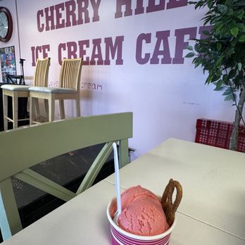 Cherry Hill Ice Cream Cafe - My cherry amaretto cup - Ice Cream & Frozen Yogurt Near Me - Daytona Beach, Florida Cherry Hill Ice Cream Cafe - My cherry amaretto cup - Ice Cream & Frozen Yogurt Near Me - Daytona Beach, Florida