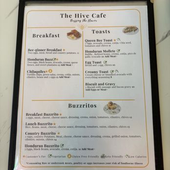 The Hive Cafe - Menu - Cafes Near Me - Oklahoma City, Oklahoma