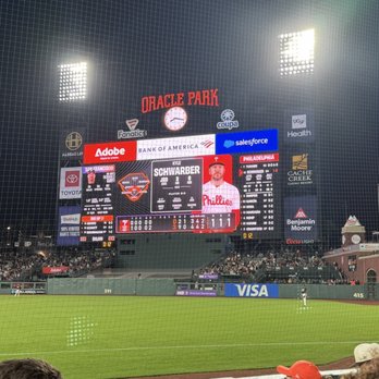 Oracle Park - From our seats - Stadiums & Arenas Near Me - San Francisco, California Oracle Park - From our seats - Stadiums & Arenas Near Me - San Francisco, California