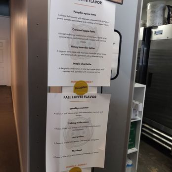 Doughfee - Drink menu - Coffee & Tea Near Me - Jacksonville, Florida