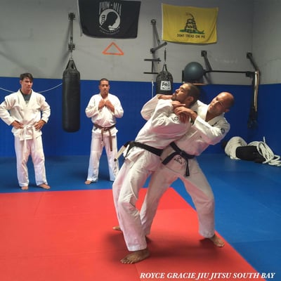 Royce Gracie Jiu Jitsu South Bay gym photo