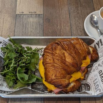 The Lifeguard by Edwar Simal - Ham and cheese croissant. - Cafes Near Me - Miami Beach, Florida The Lifeguard by Edwar Simal - Ham and cheese croissant. - Cafes Near Me - Miami Beach, Florida