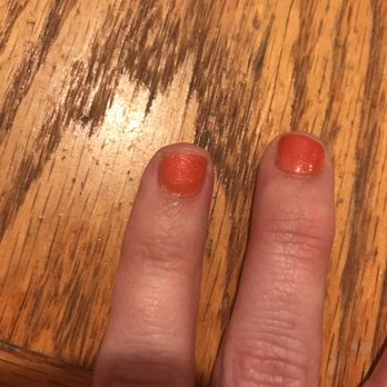 Luxe Nails and Spa - Second example of the hack job I received on my nails. - Nail Salons Near Me - Dearborn, Michigan Luxe Nails and Spa - Second example of the hack job I received on my nails. - Nail Salons Near Me - Dearborn, Michigan