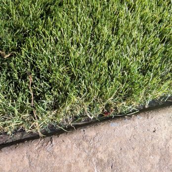 Turf Pros Solution - Not cut properly around concrete patio. Not graded properly. Resulting in puddling issues. They said they would fix. I will update if fixed - Artificial Turf Near Me - Colorado Springs, Colorado Turf Pros Solution - Not cut properly around concrete patio. Not graded properly. Resulting in puddling issues. They said they would fix. I will update if fixed - Artificial Turf Near Me - Colorado Springs, Colorado