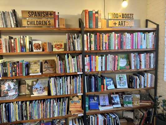 Riffraff bookstore and bar by null
